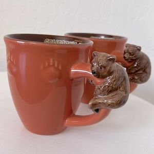 Disneyland California Adventure Land 2 Coffee Mugs